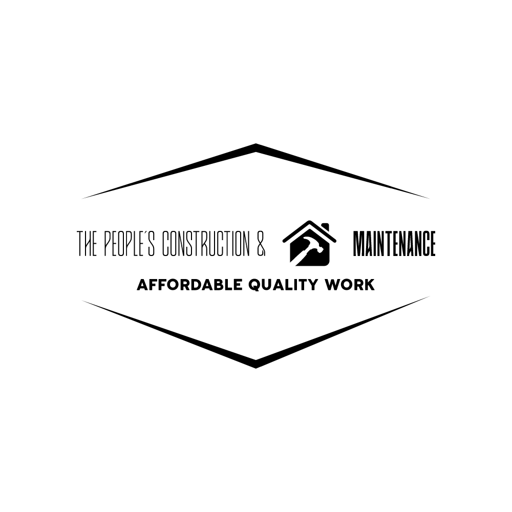 The peoples construction and maintenance logo