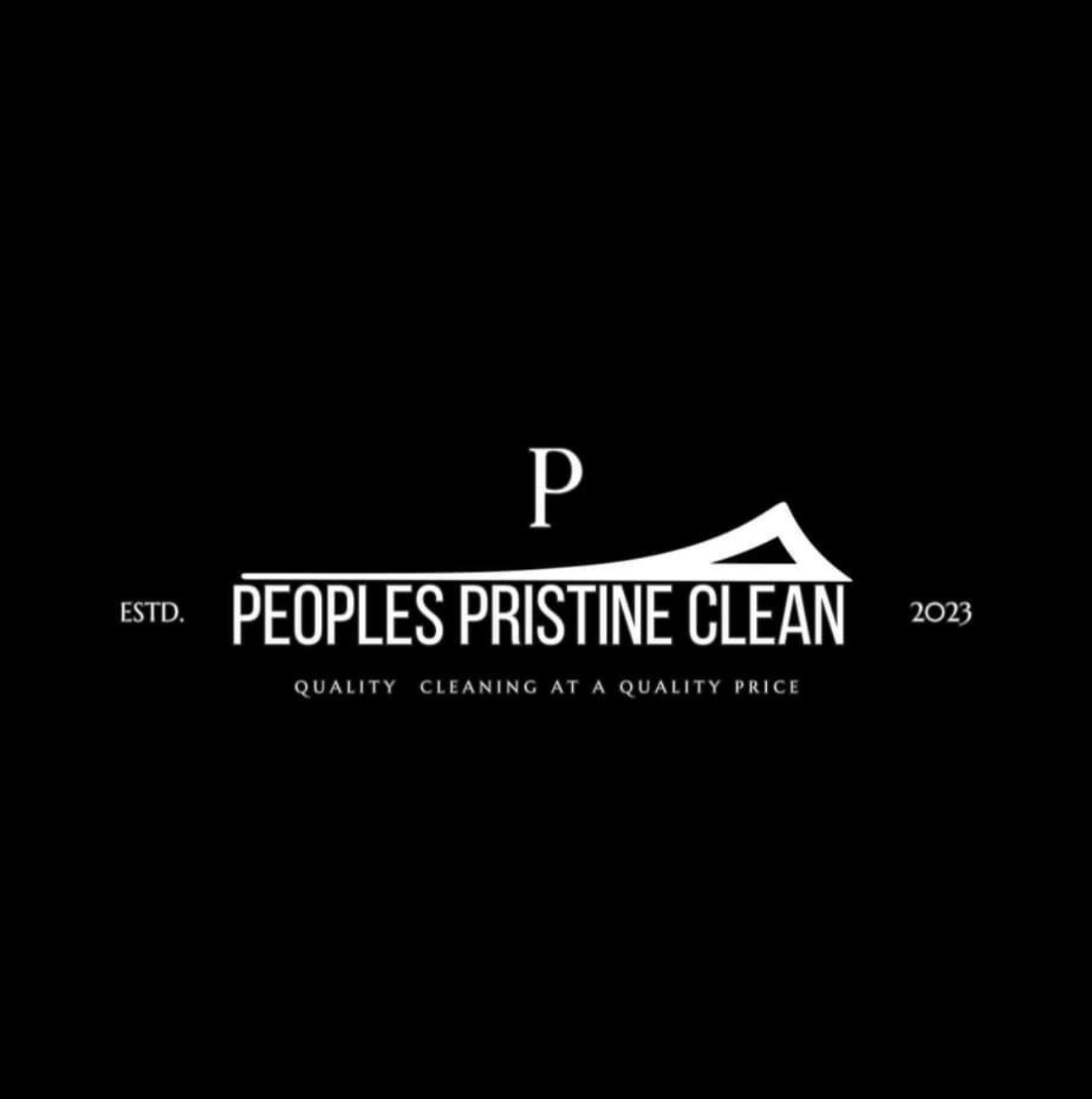 Logo for Peoples Pristine Cleaning service.