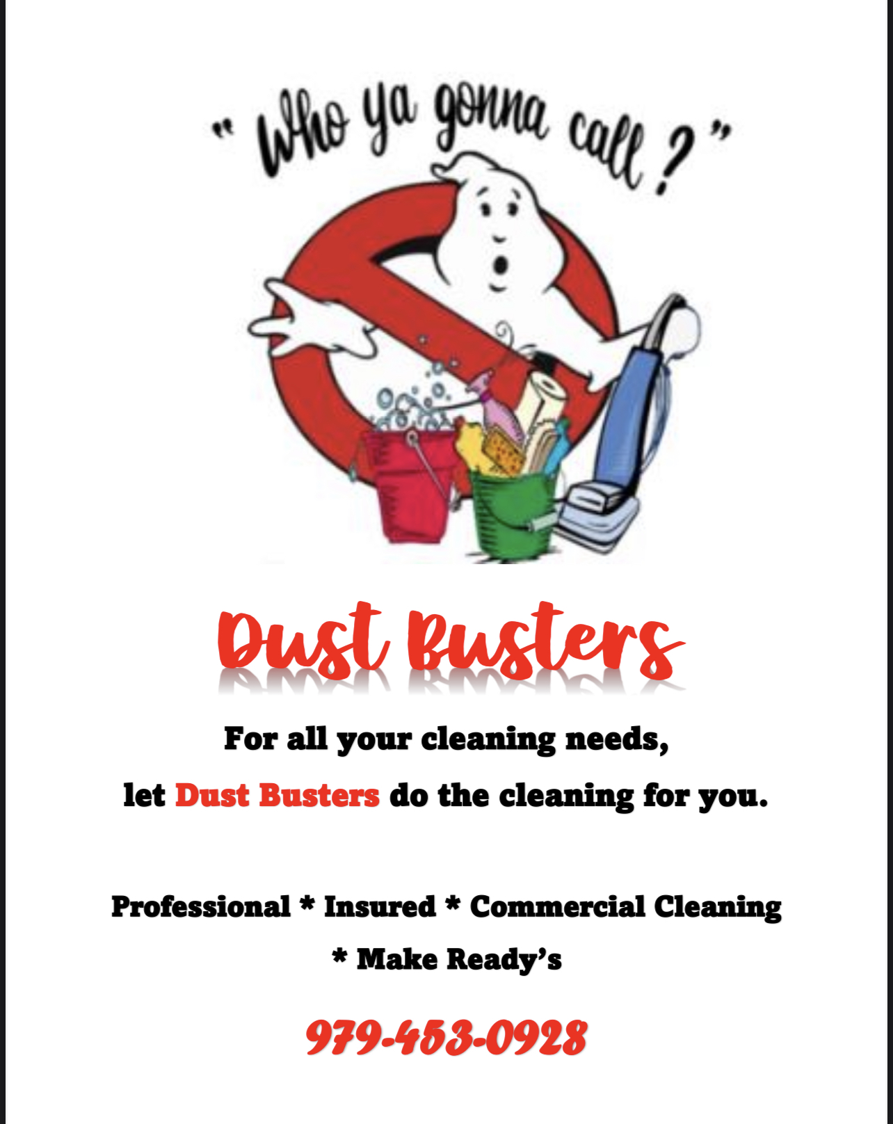 Dust Busters logo