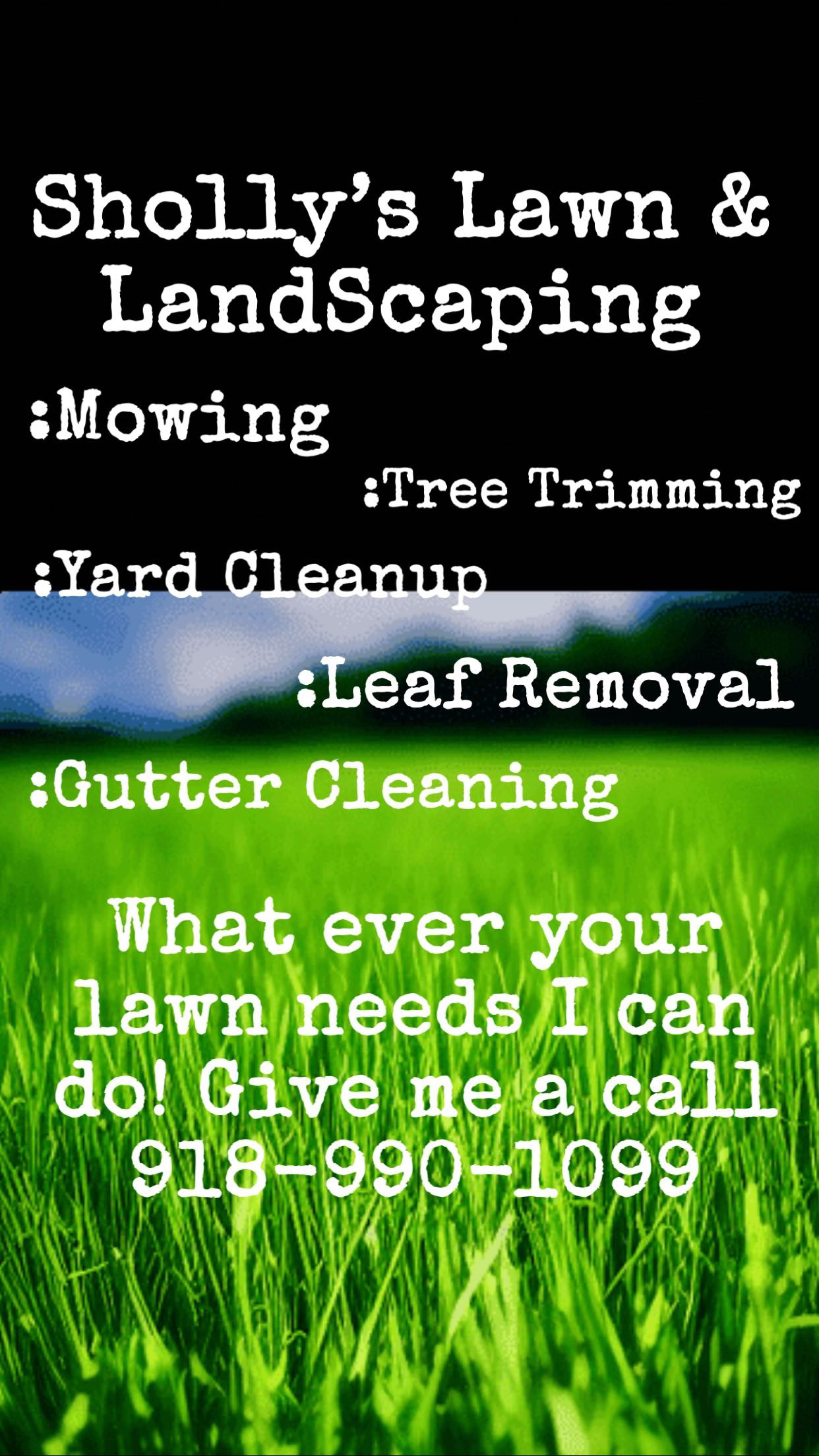 Shollys Lawn & Landscaping logo
