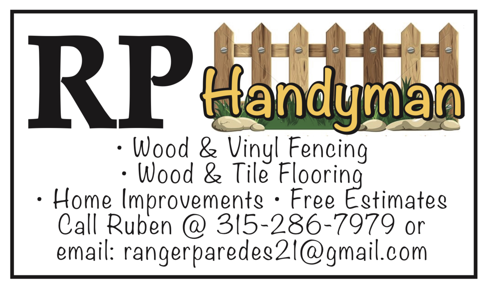 RP Handyman logo