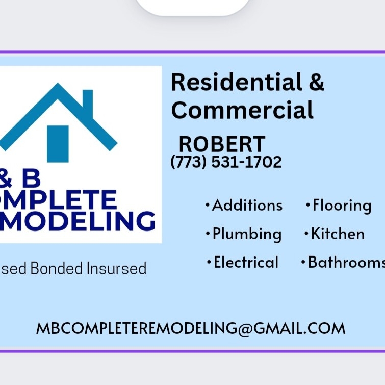 M&B Complete Remodeling logo
