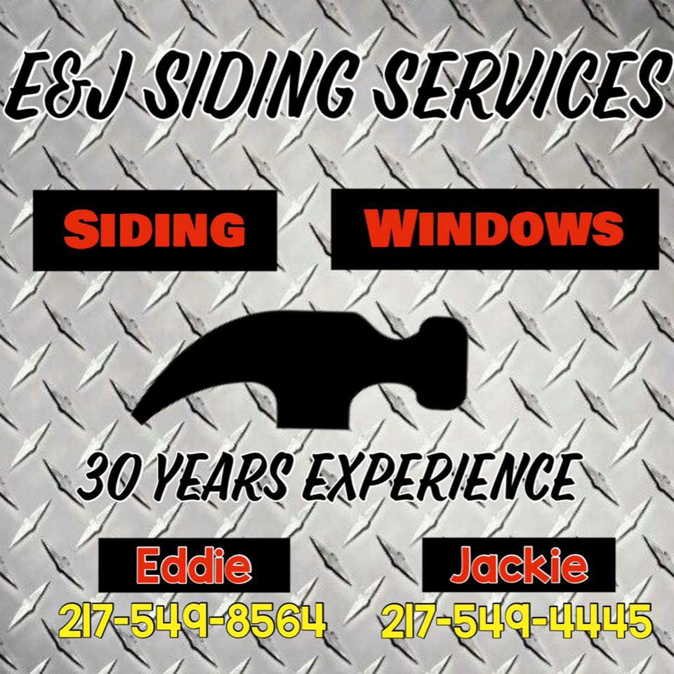 E & J Siding and Windows logo