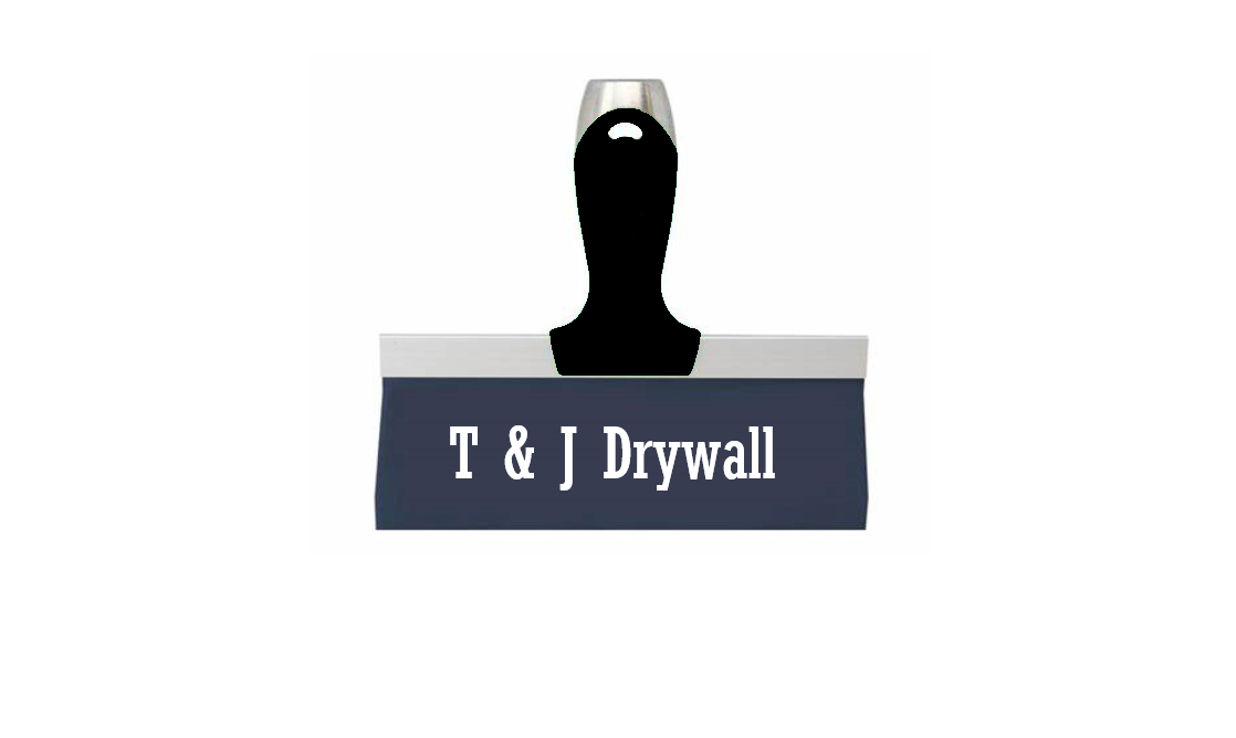 T & J Drywall logo