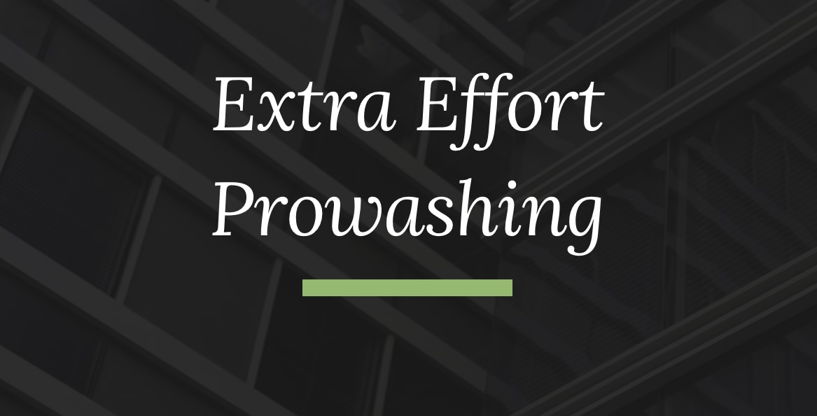 Avatar for Extra Effort Prowashing