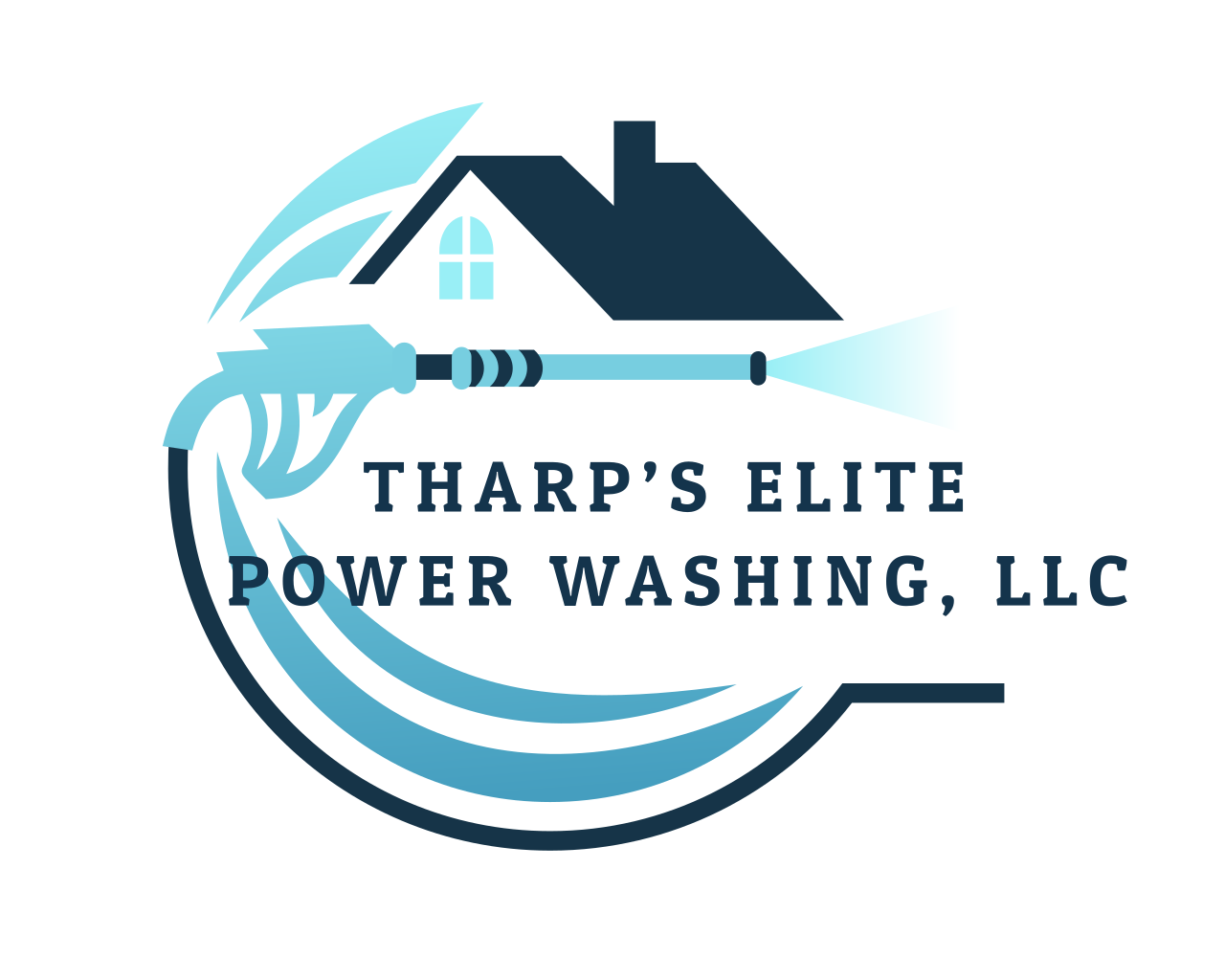 Logo for Tharp's Elite Power Washing, LLC