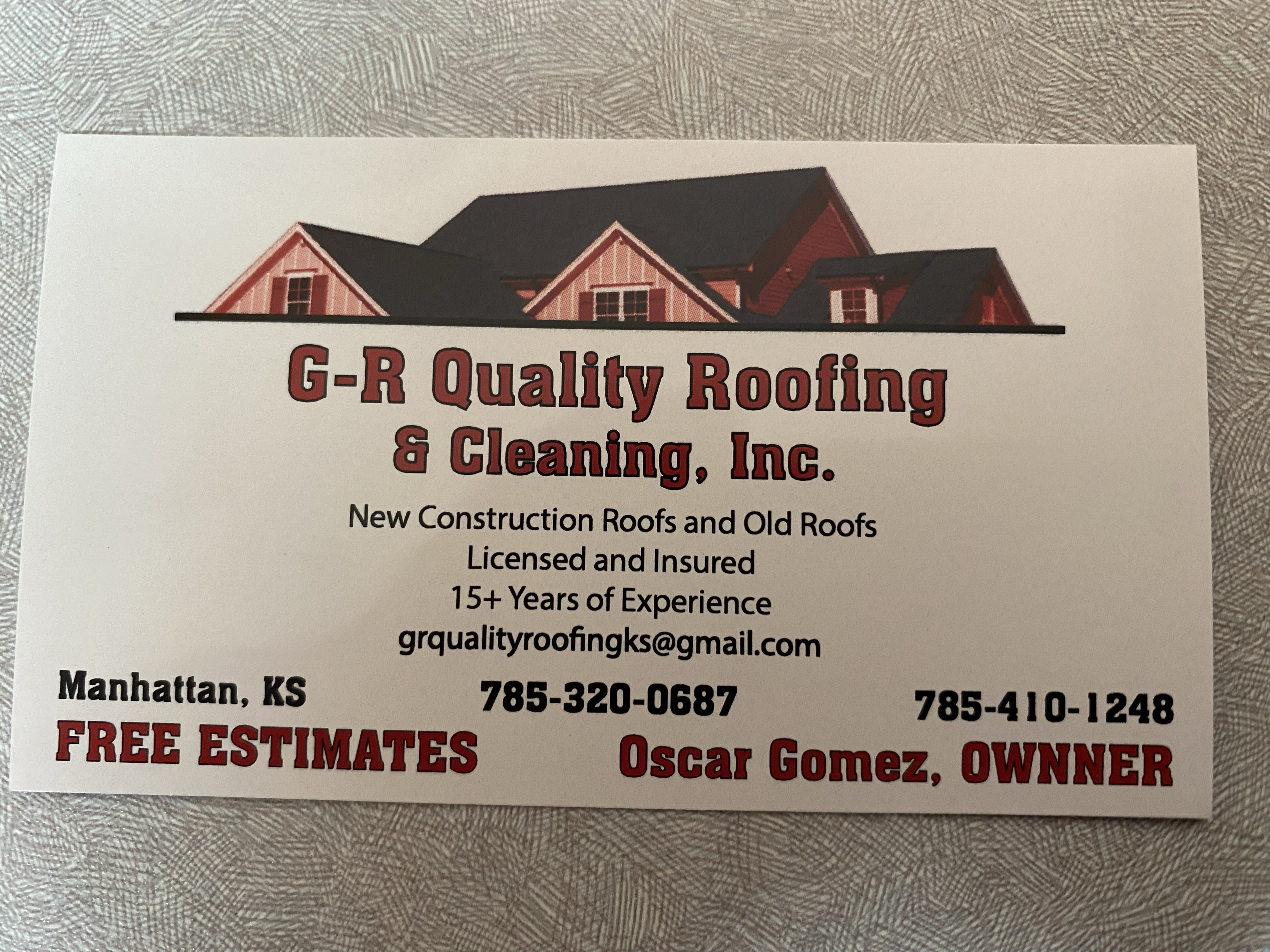 GR Quality Roofing & Cleaning Inc logo