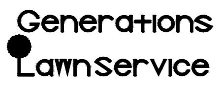 Generations lawn service logo