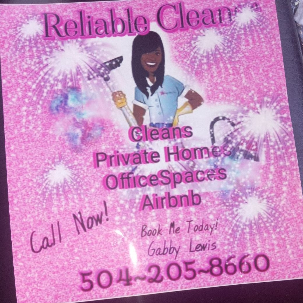 Logo for Reliable Cleaner