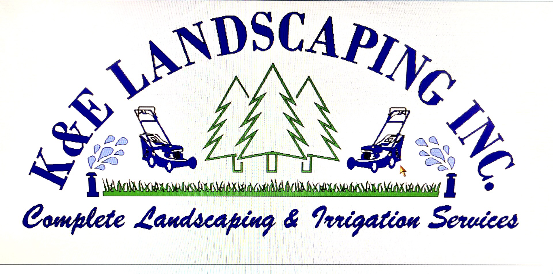 Logo for K&E Landscaping Inc