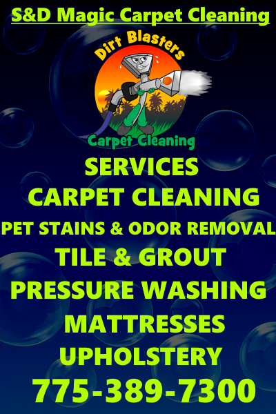 S&D Magic carpet cleaning logo