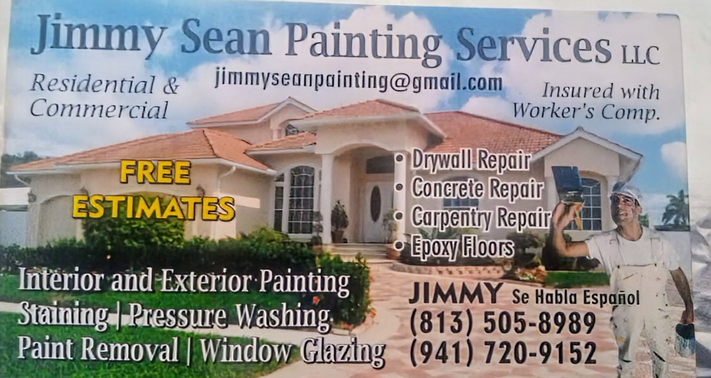 Logo for Jimmy Sean Painting Services LLC