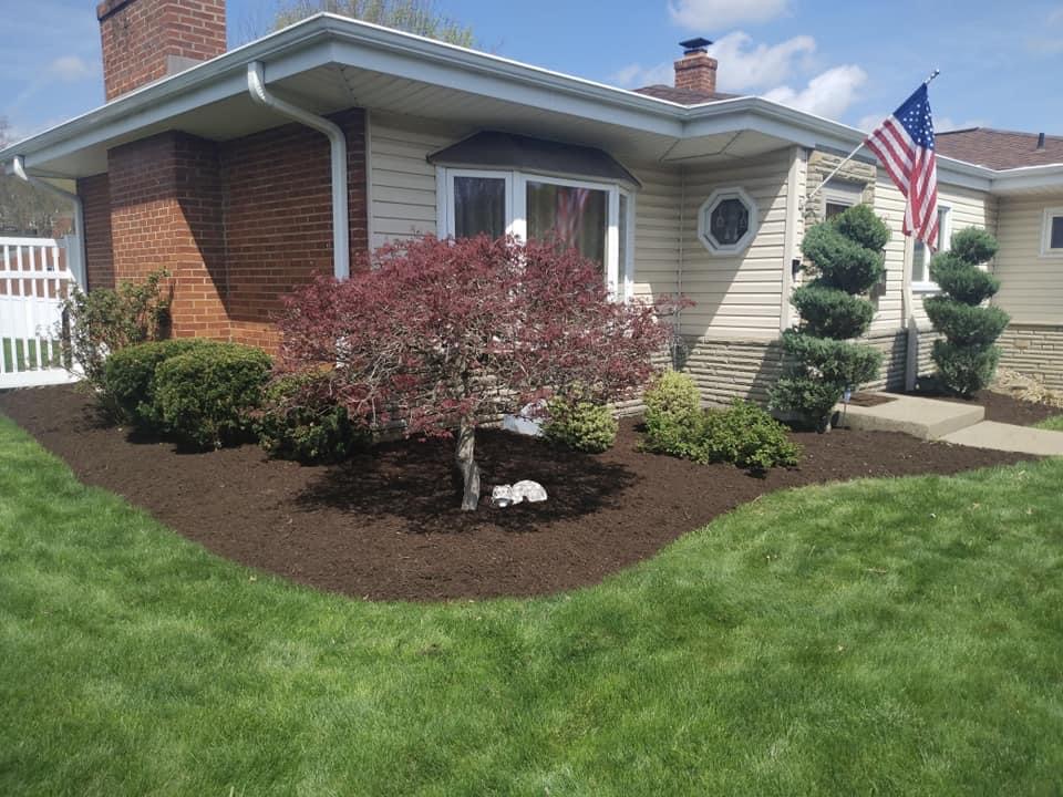 Custom edge landscaping logo