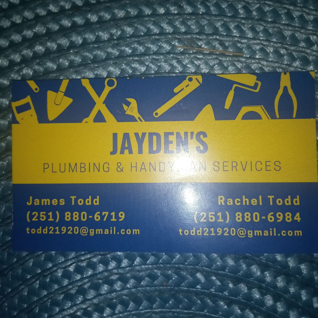 Jaydens Plumbing&Handyman Services logo
