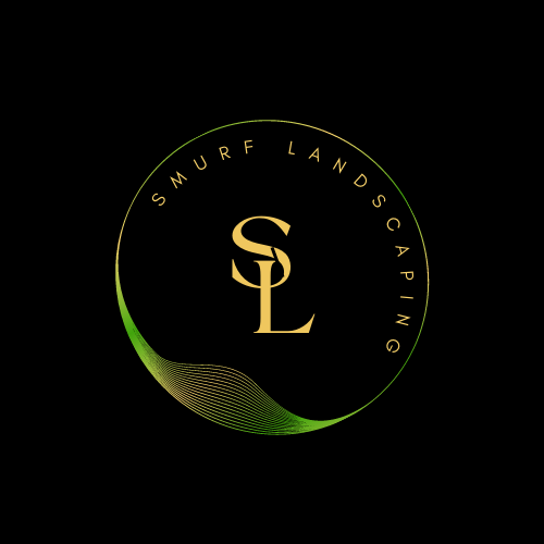 Smurf Landscaping Co. logo