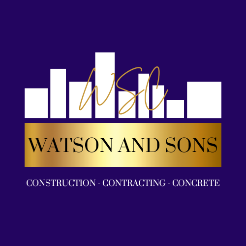 Watson and sons concrete, LLc logo