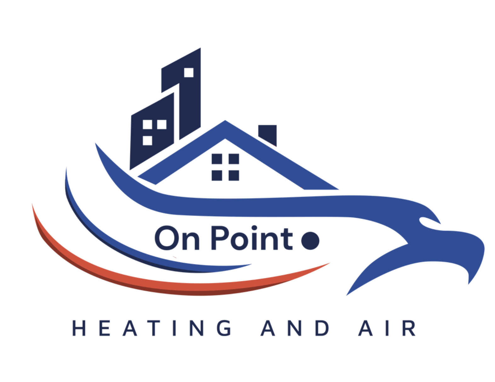 Logo for On Point Heating and Air
