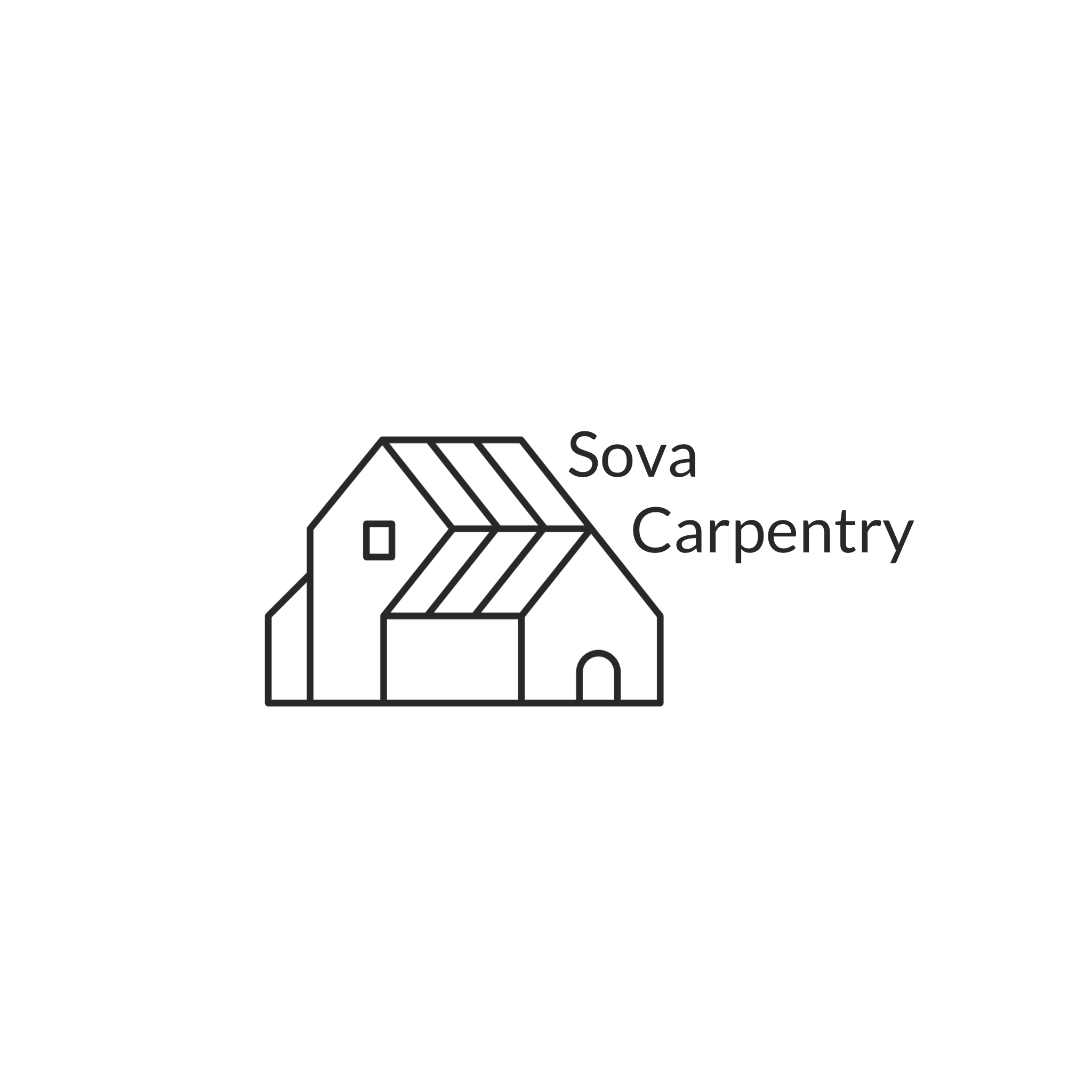 Sova carpentry and flooring logo
