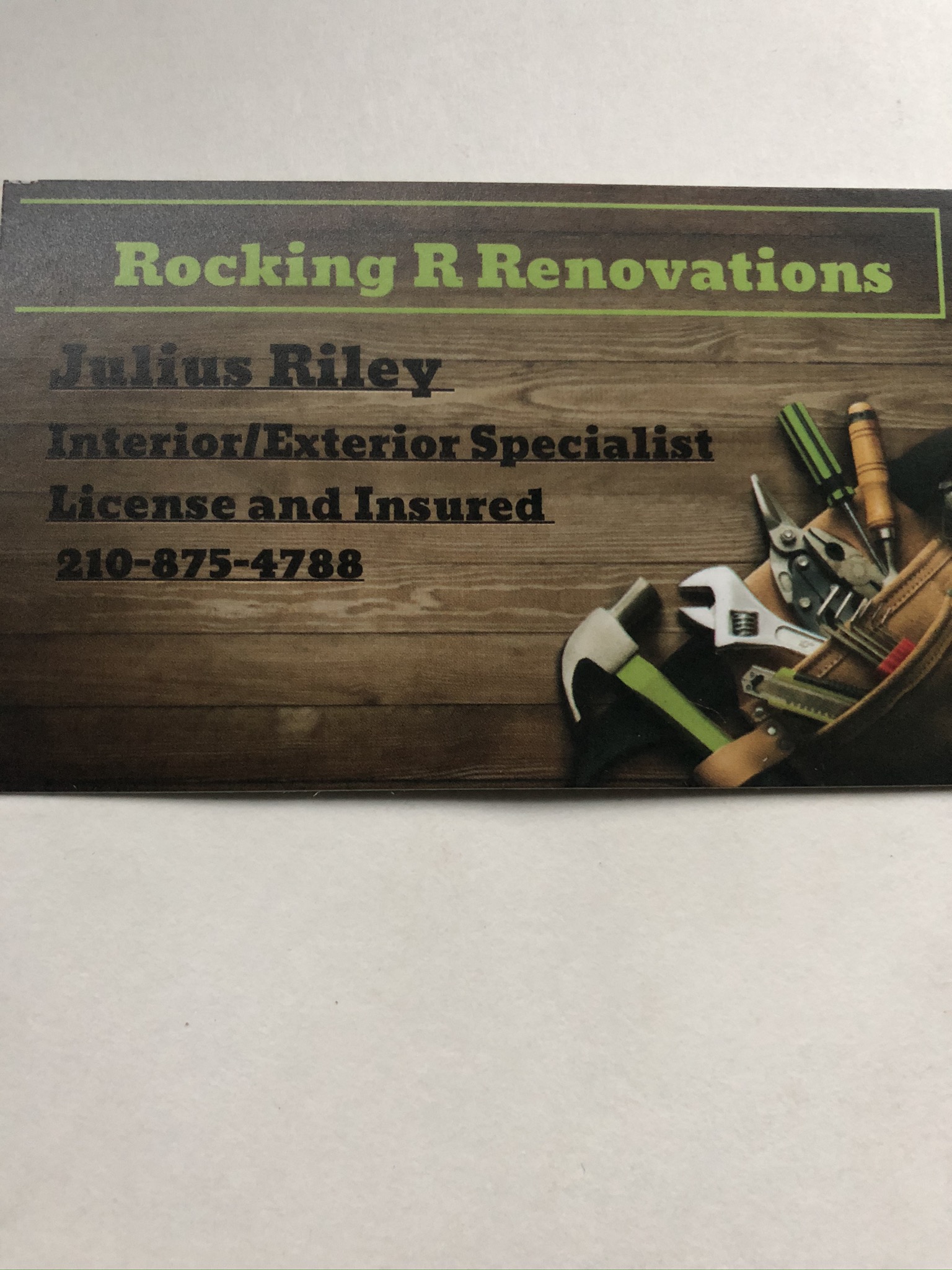 Rocking R Renovations logo