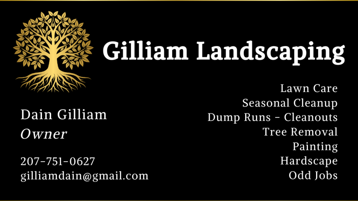 Gilliam landscaping logo