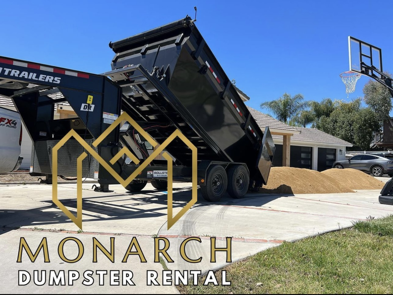 Monarch dumpsters logo