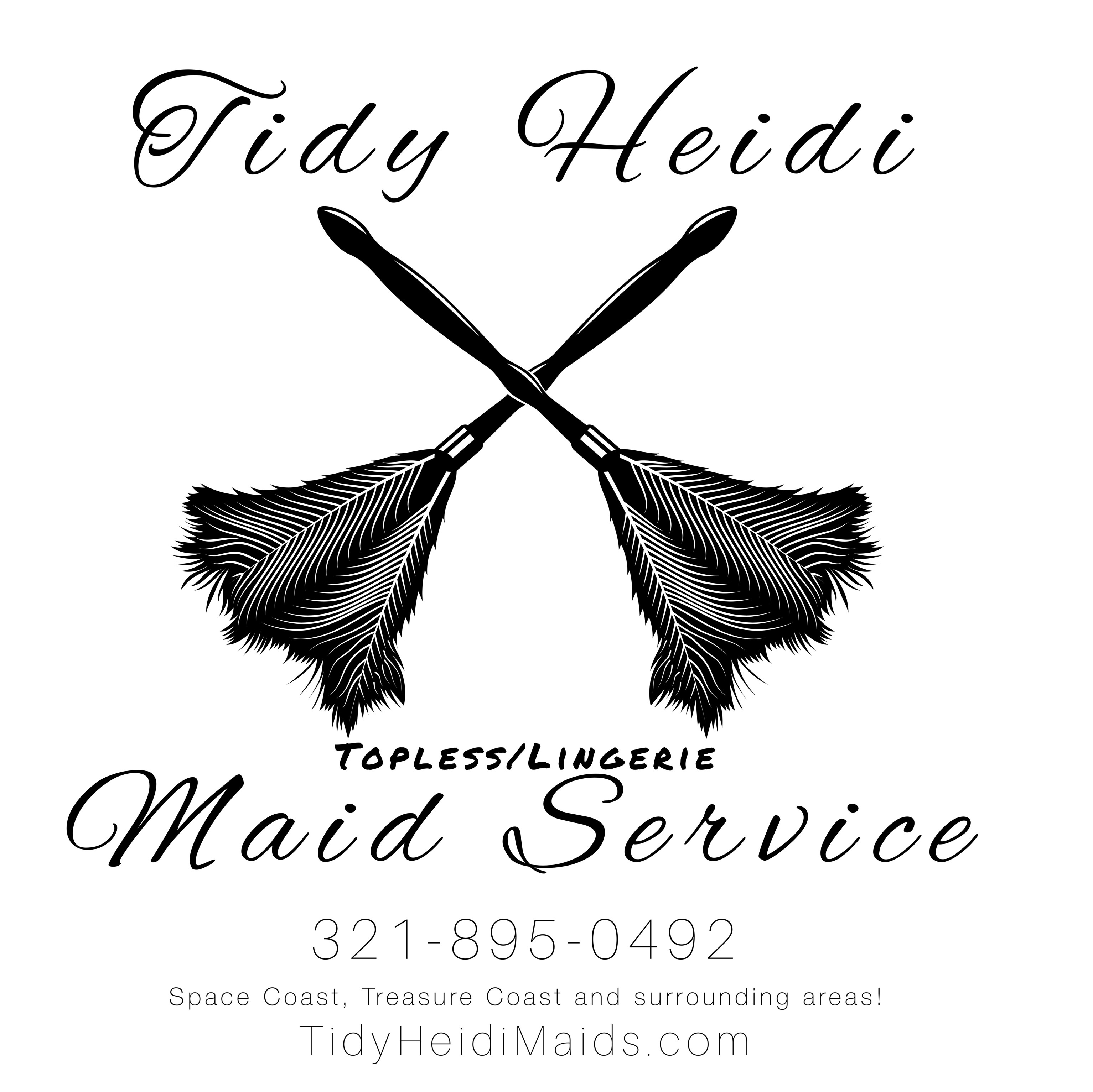 Tidy Heidi Maid Service logo