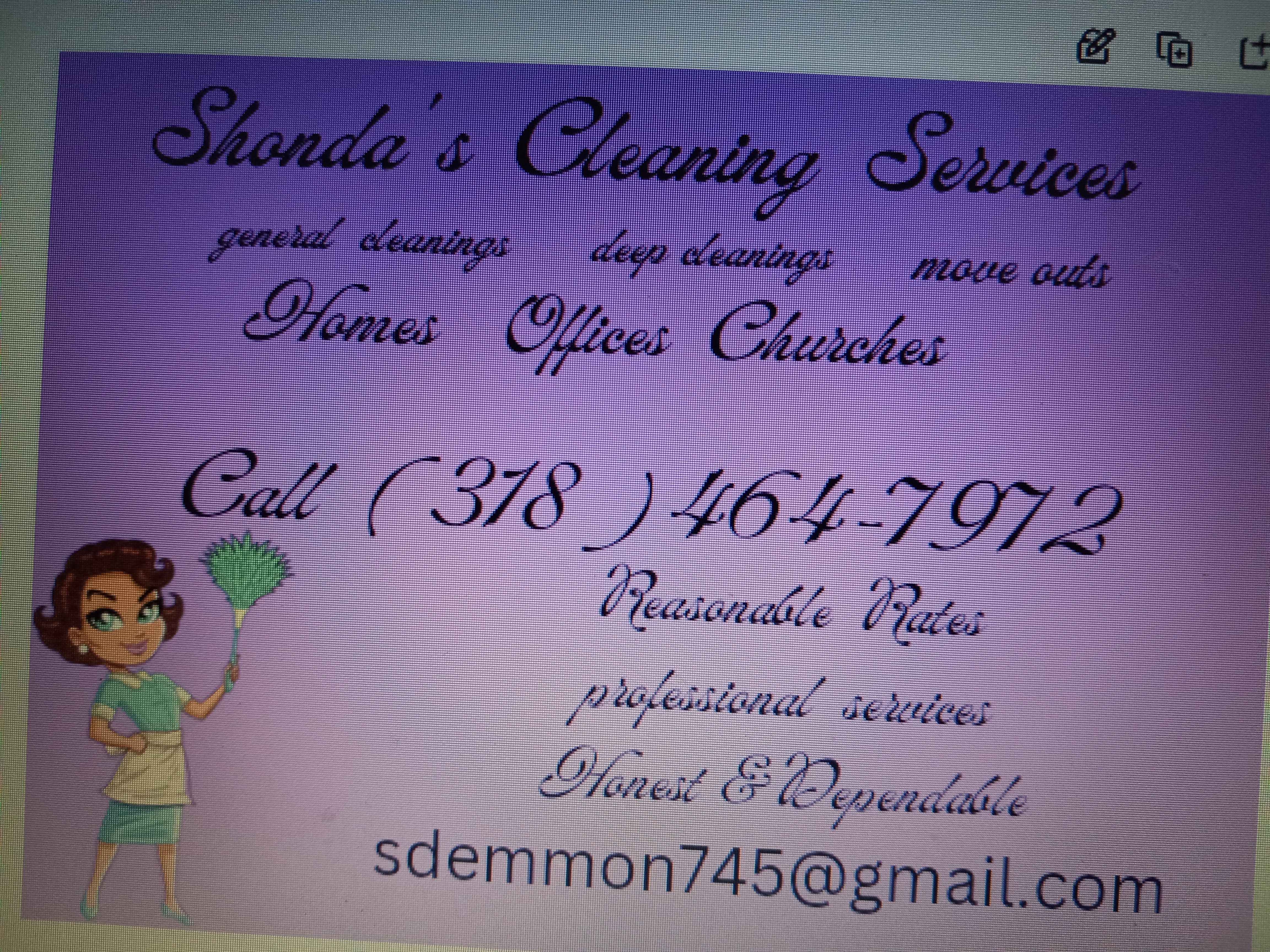 Avatar for Shonda's Cleaning Services