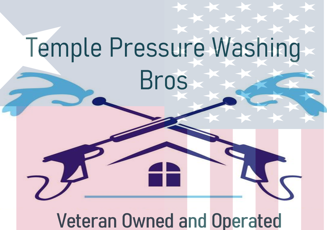 Temple pressure washing Bros logo