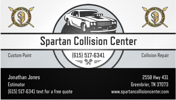 Spartan Collision Center logo