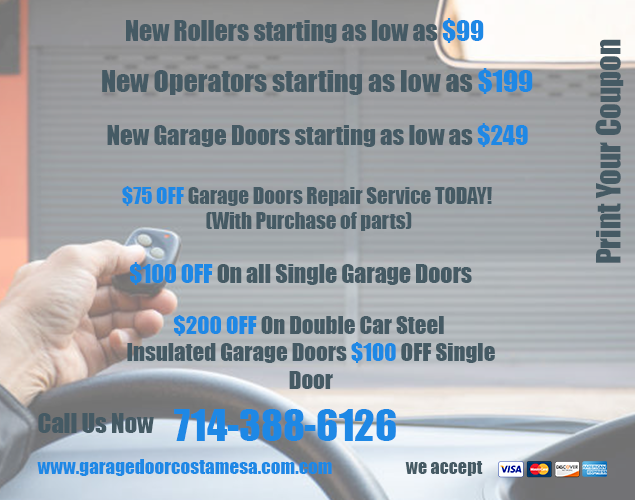 Logo for Garage Door Costa Mesa, CA