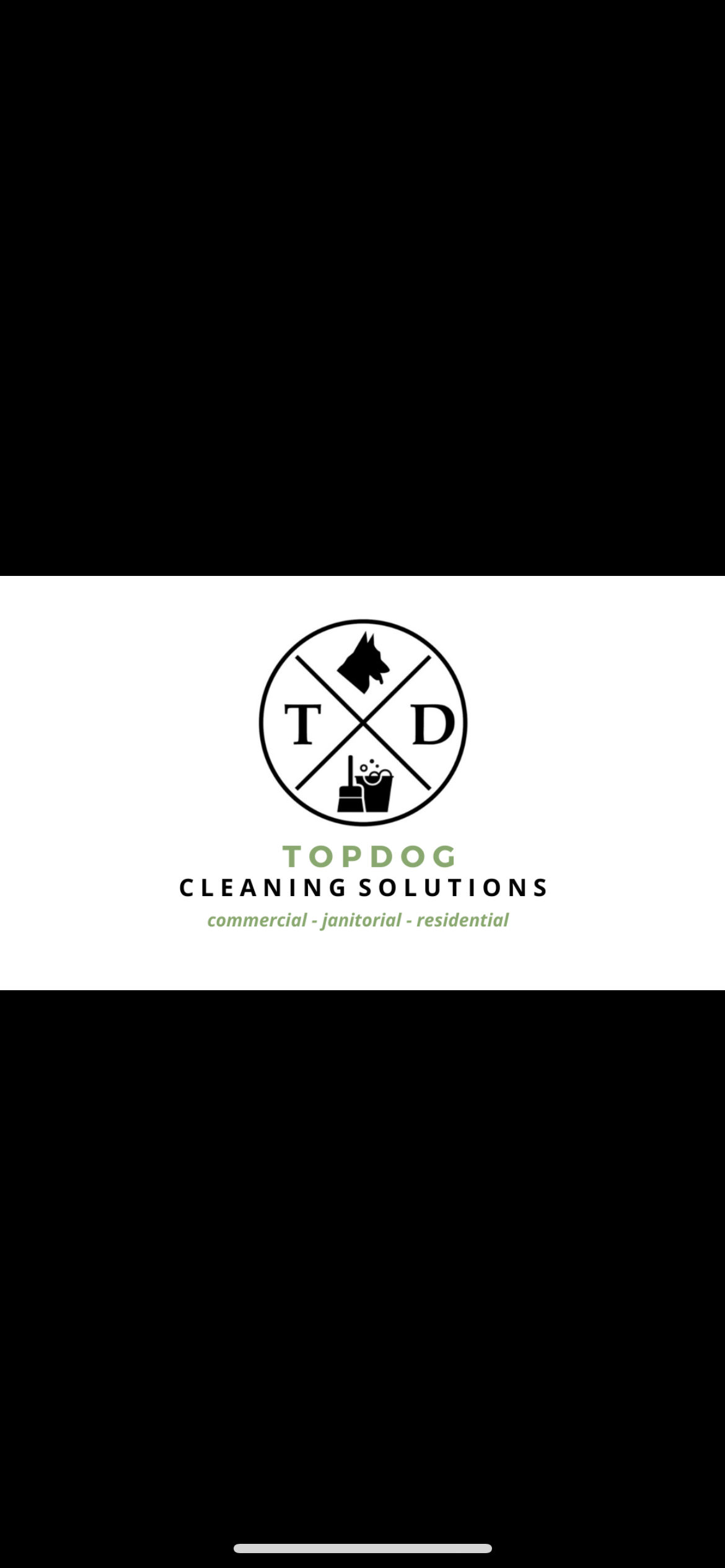 TopDog Cleaning Solutions logo