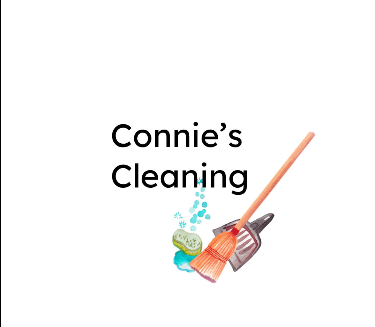 Logo for Connie's Cleaning
