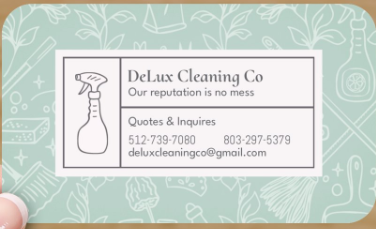 DeLux Cleaning CO logo