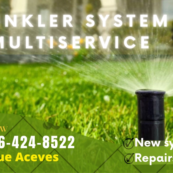 Sprinkler System Multiservics Houston logo