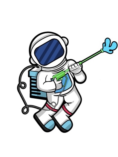 Outer Space Pressure Washing logo