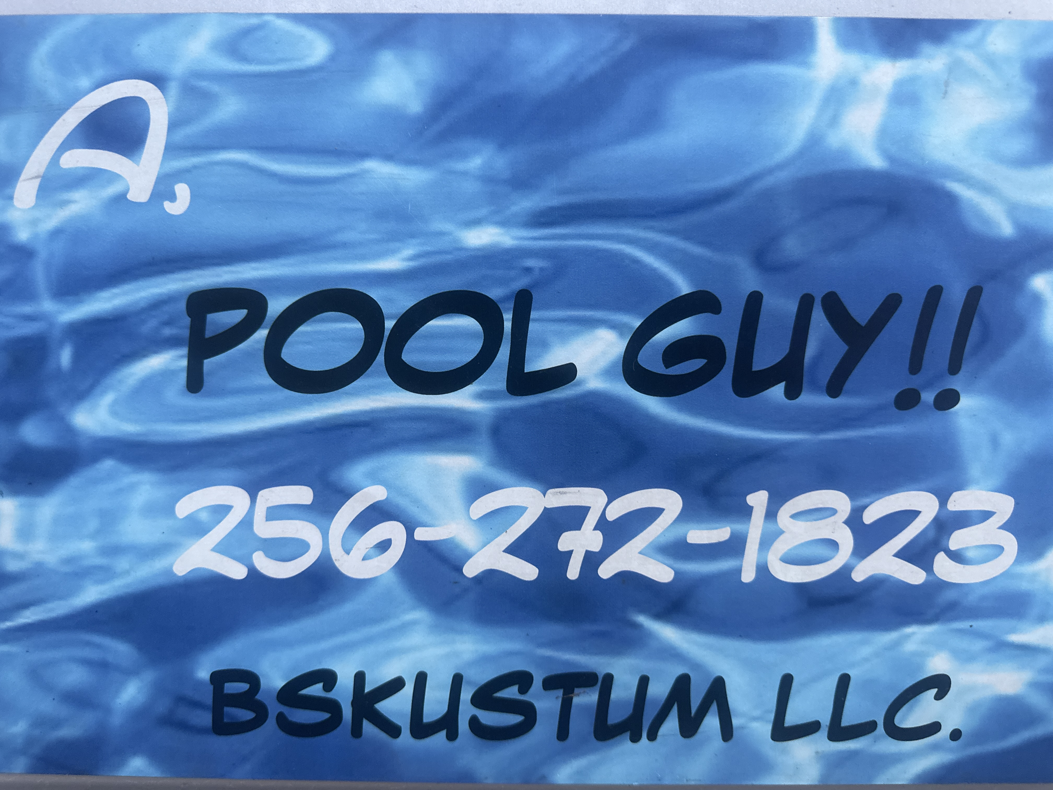 A POOL GUY LLC logo