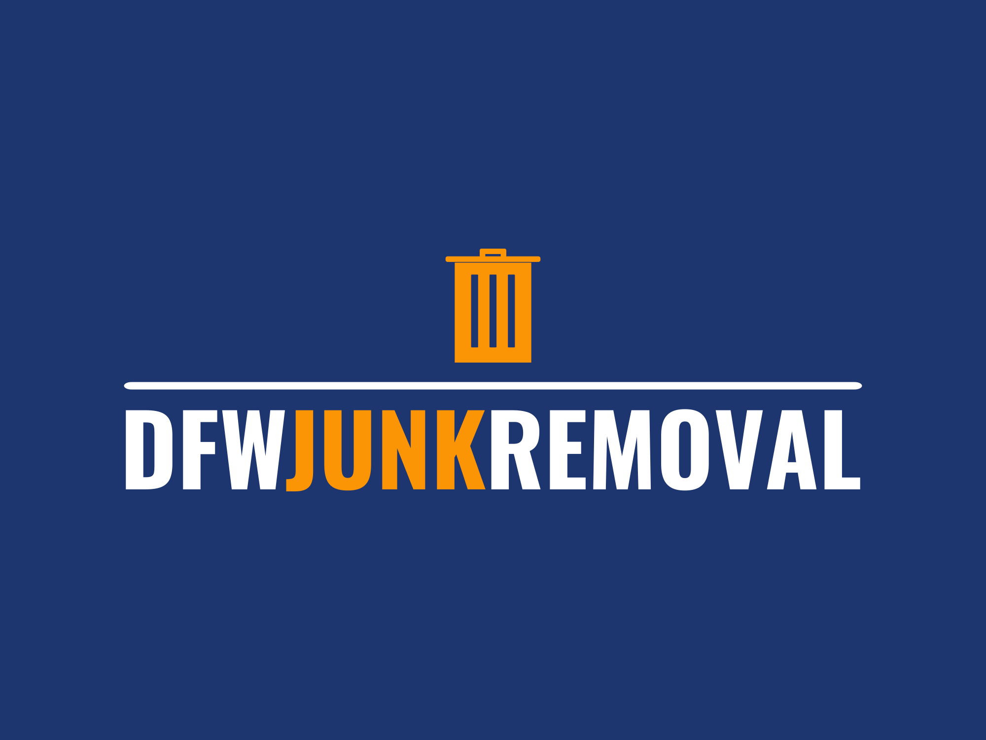 Logo for DFW Junk Removal