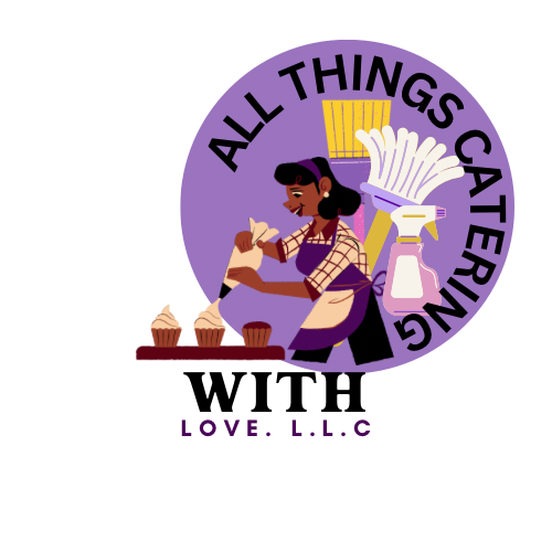 ALL THINGS CATERING WITH LOVE logo