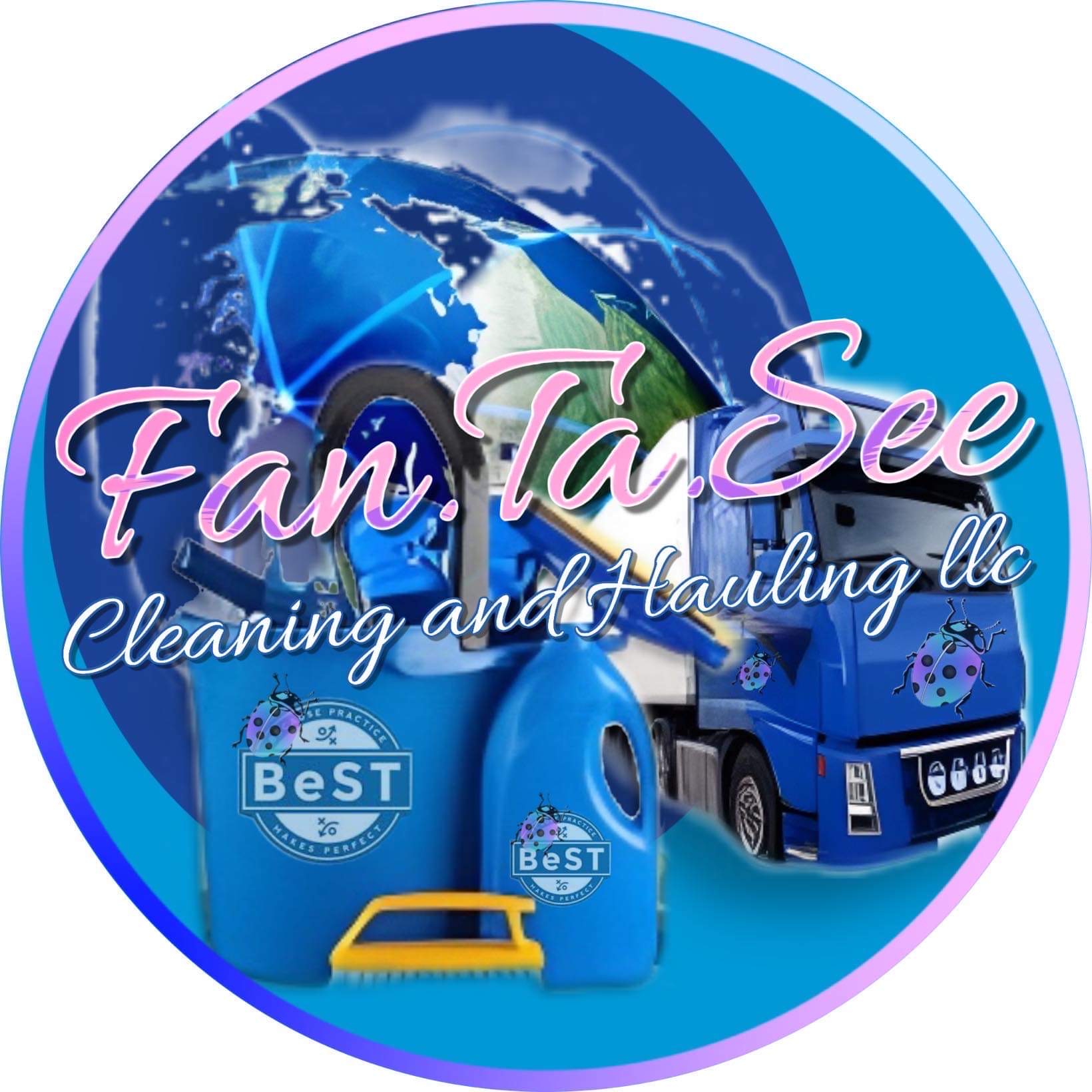 Logo for Fan-Ta~See Cleaning & Hauling