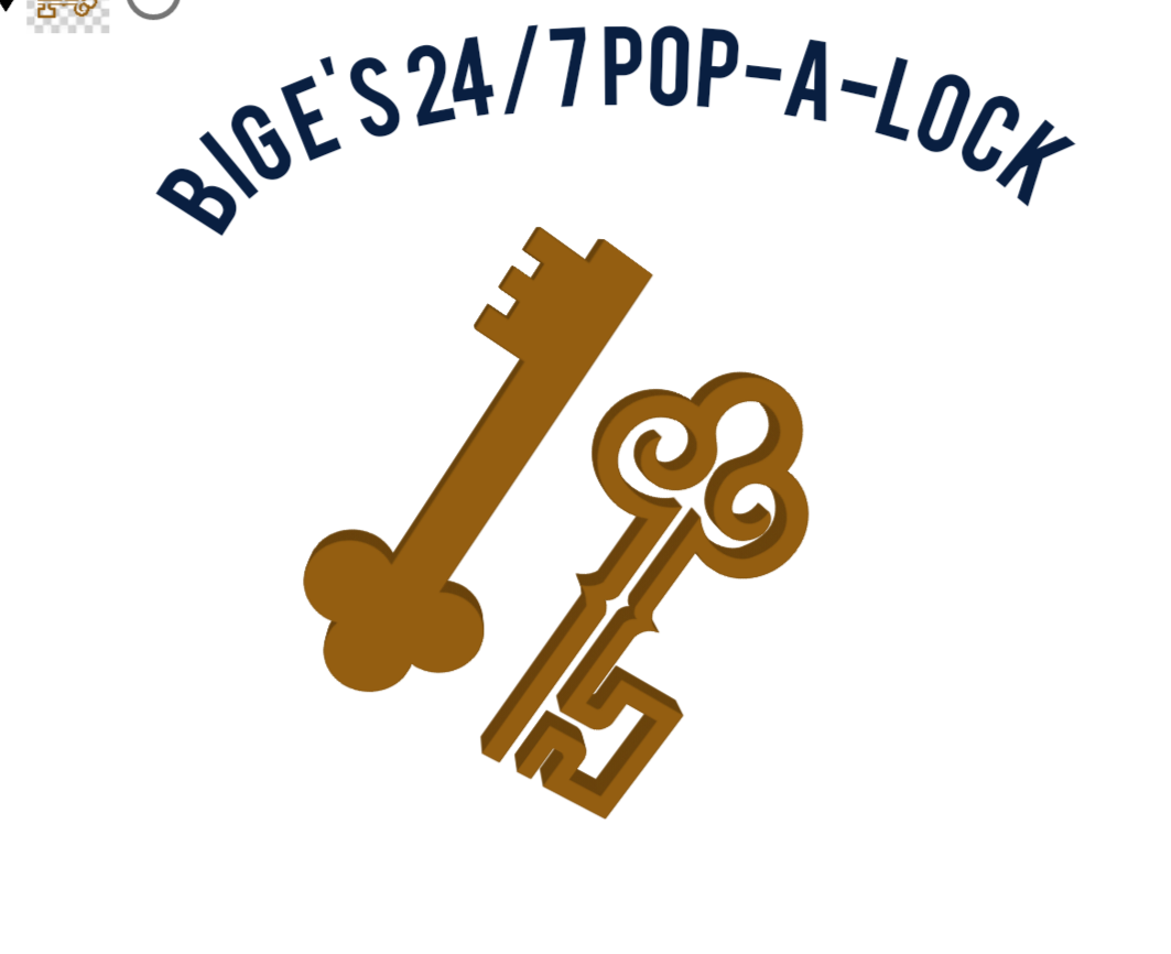 Big E's Pop-a-Lock logo