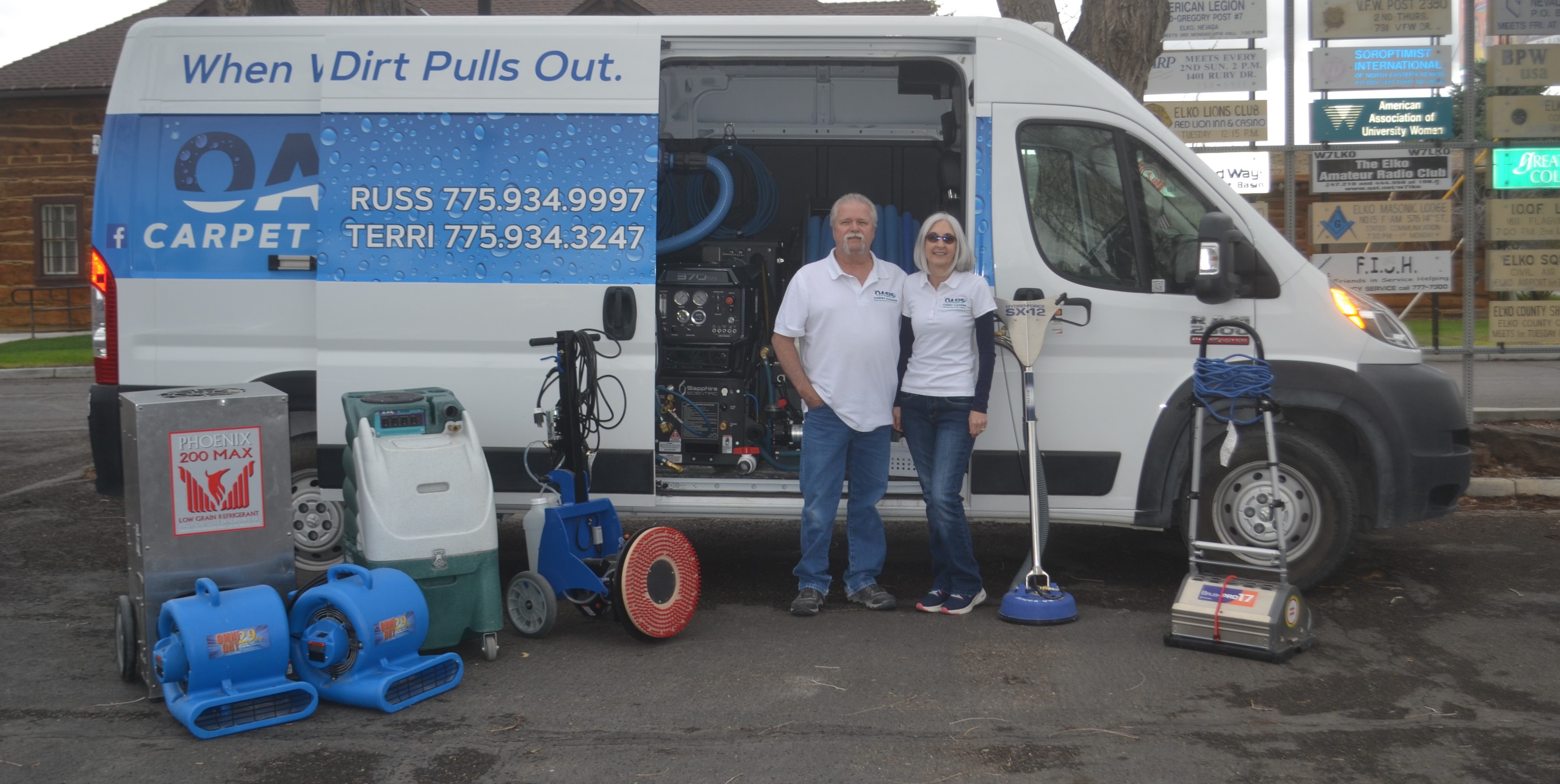 Oasis Carpet Cleaning logo