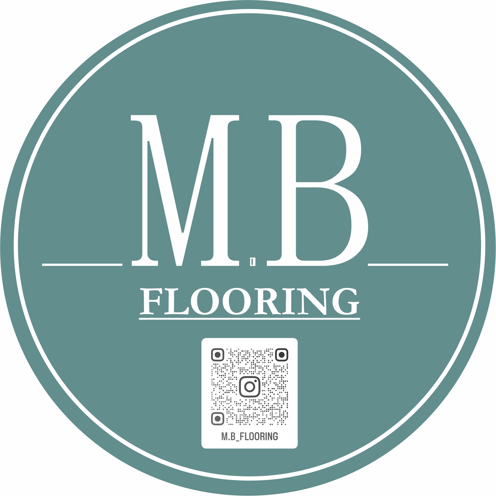 M.B Flooring logo