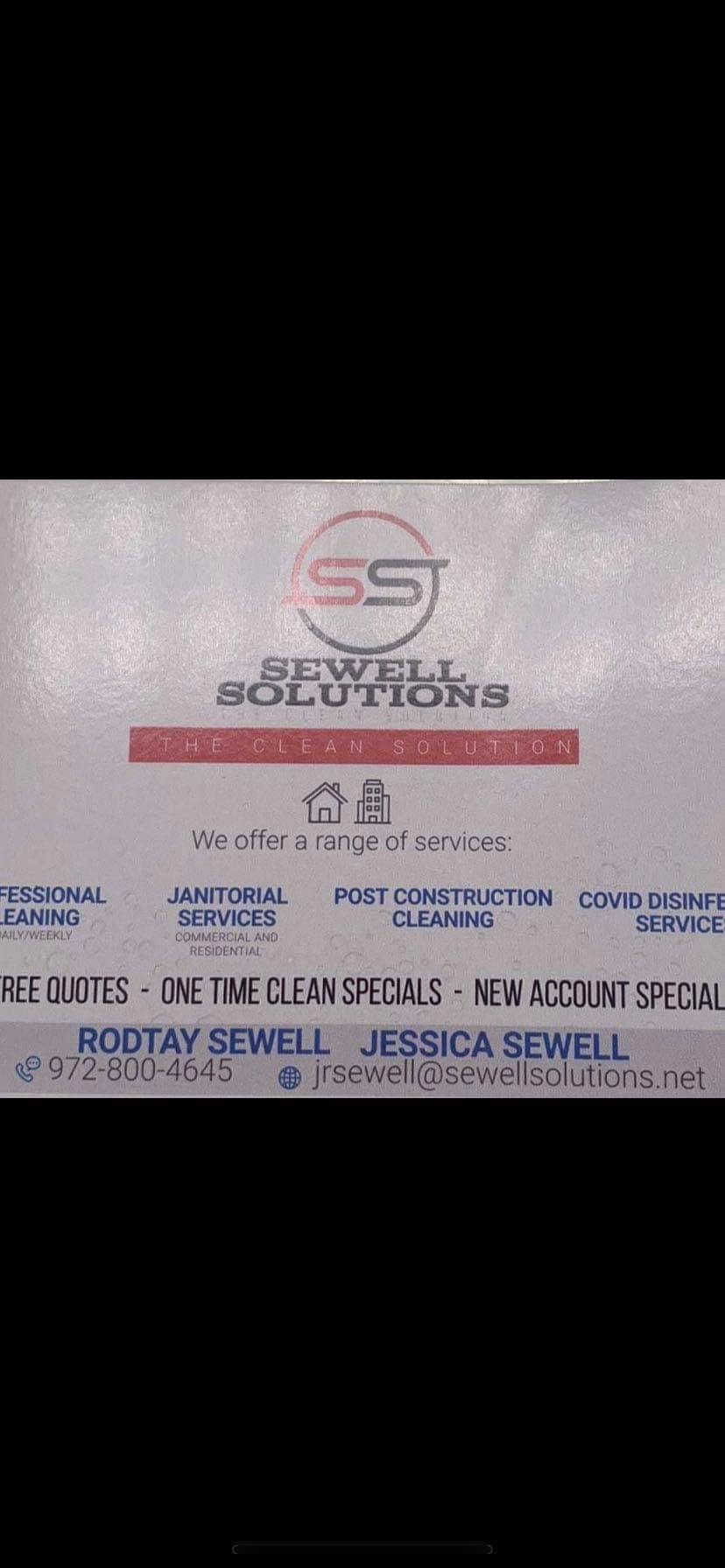SEWELL SOLUTIONS logo