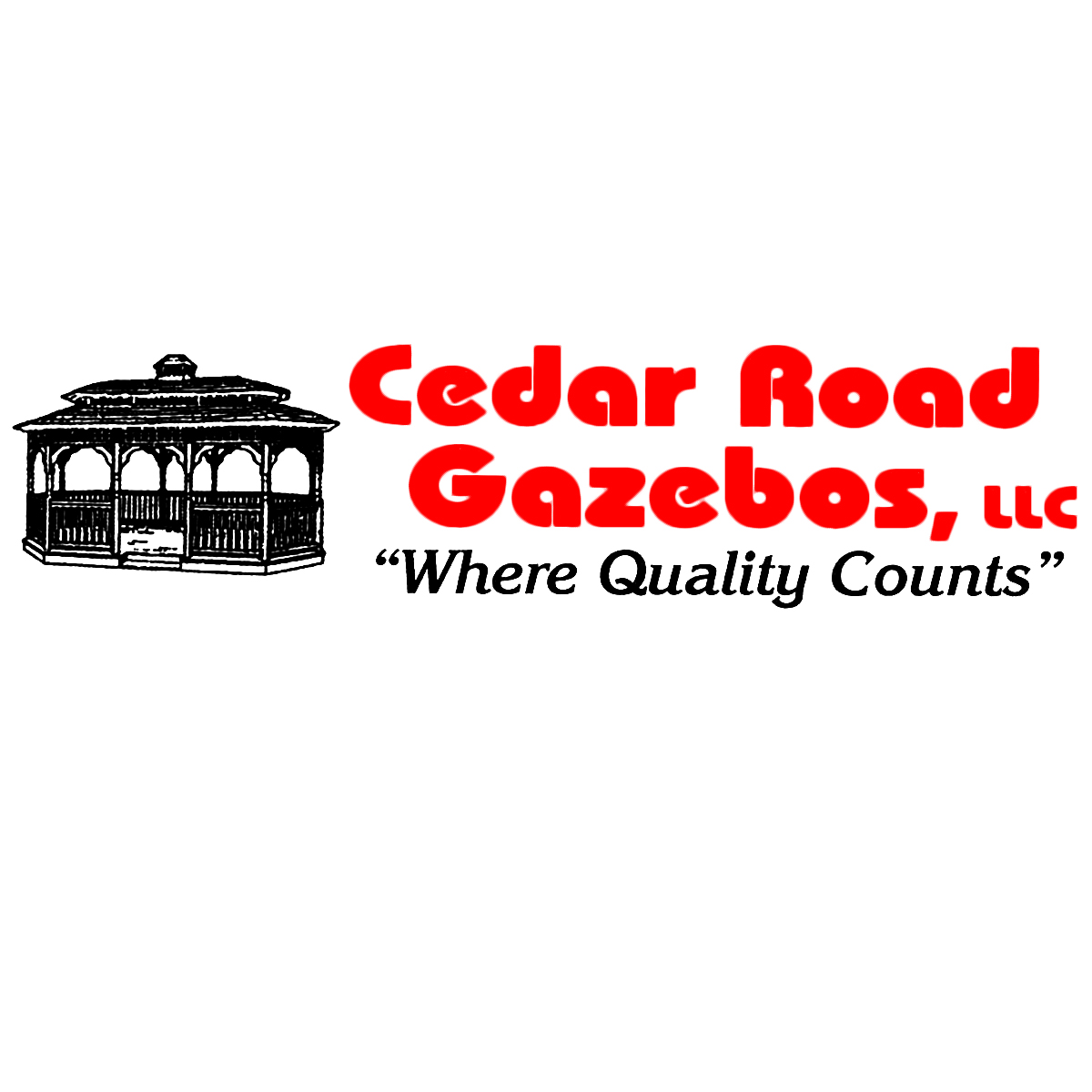 Cedar Road Gazebos logo