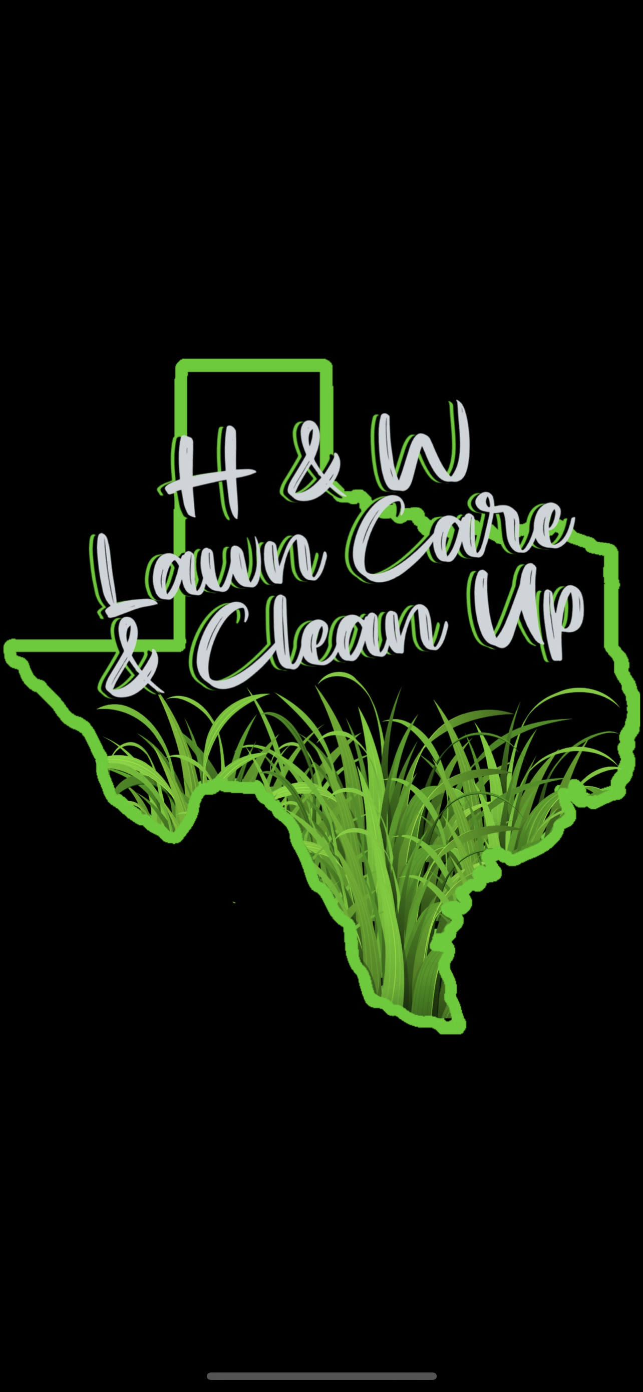 H&W Lawncare & cleanup logo
