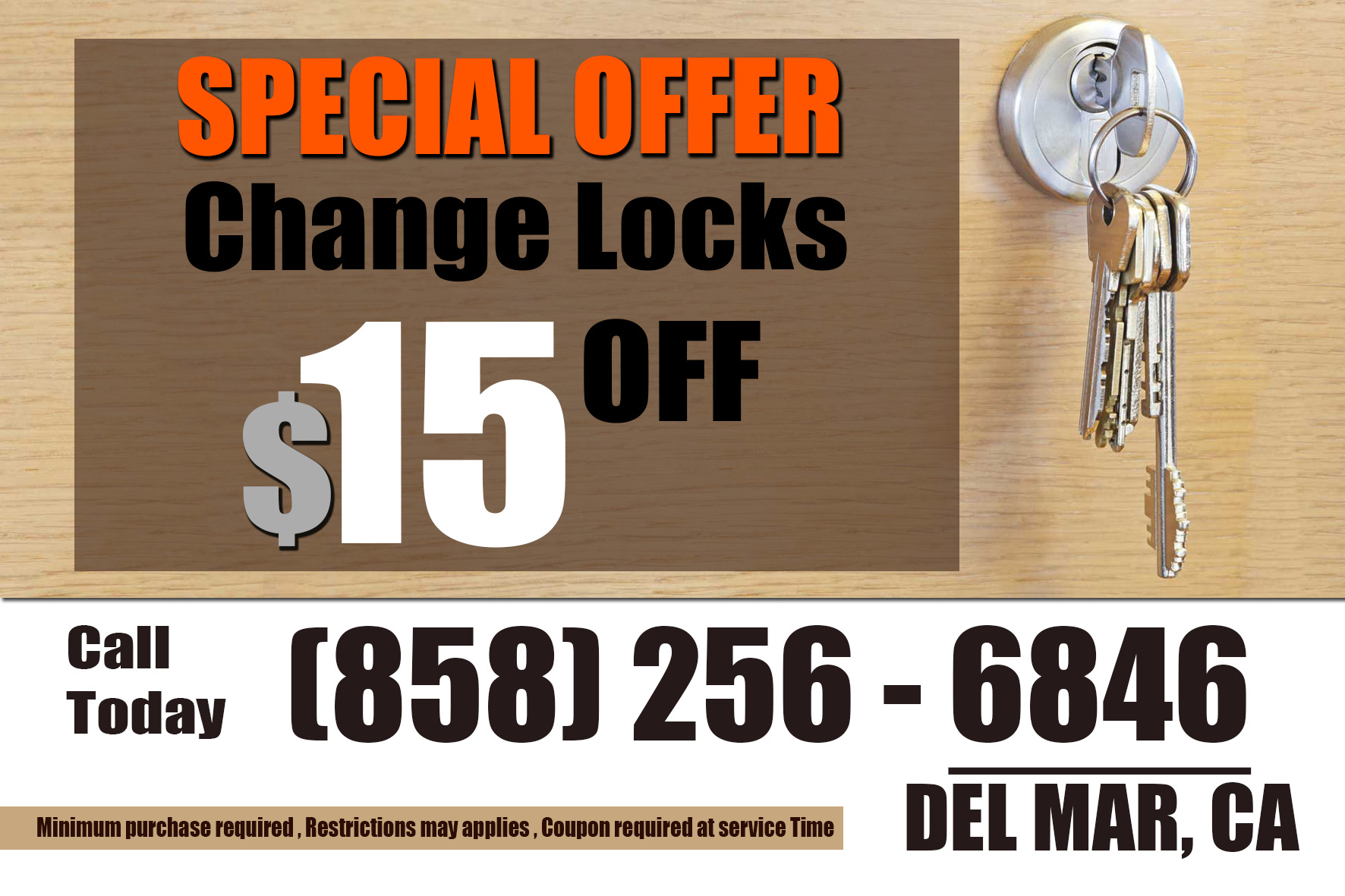 Logo for LOCKSMITH DEL MAR CA