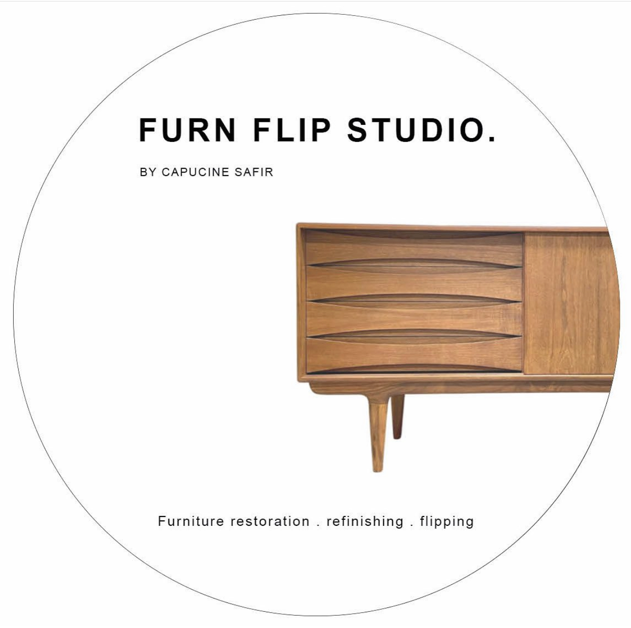 Furn Flip Studio. logo