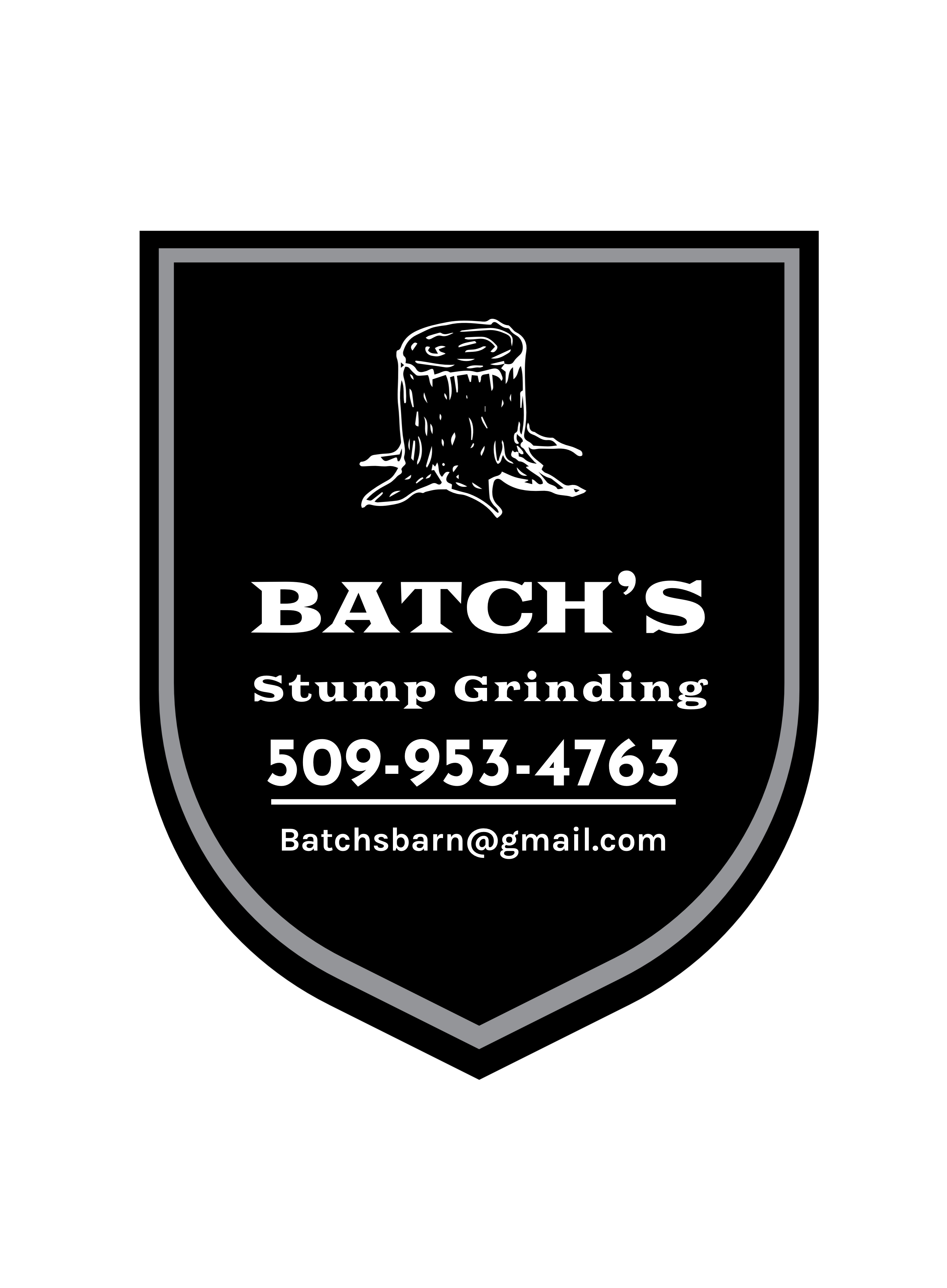 Batchs Stump Grinding logo