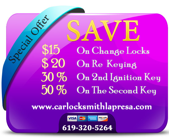 Car Locksmith La Presa logo