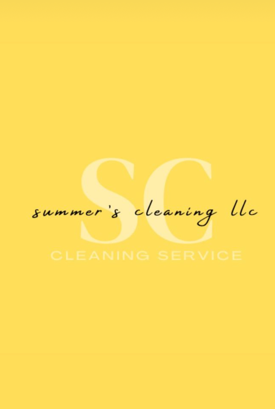 Summers cleaning llc logo